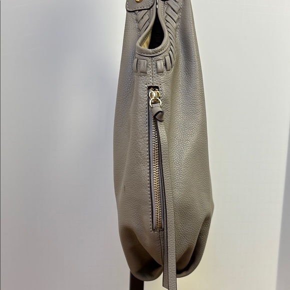 Lodis Gray Hobo Bag with Slouchy Design - Picture 3 of 9